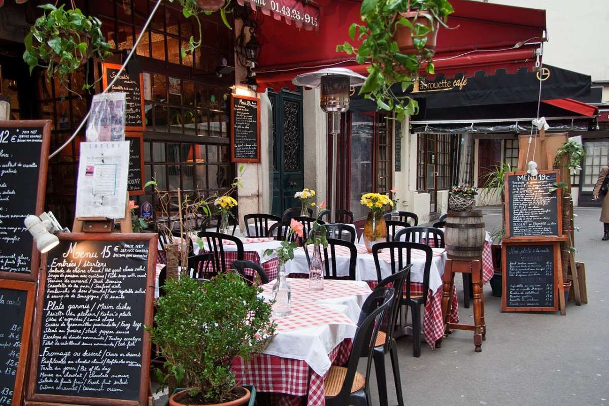 Parisian restaurant